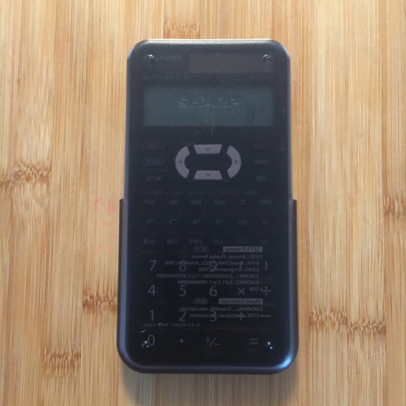 Sharp Advanced D A L EL-531XG Calculator - Picture 4 of 7